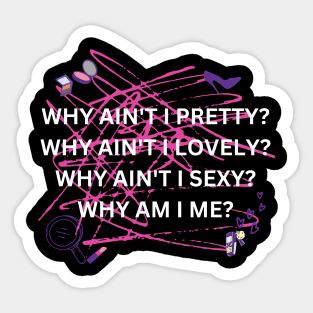 (G)-IDLE Allergy Lyrics Sticker